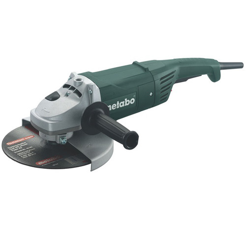 Metabo 15-Amp Trigger-Switch Angle Grinder with 7" Wheel Dia.