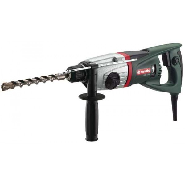 Metabo SDS Plus Rotary Hammer Kit, 5.6A, 0-4600 Blows per Minute, 120V