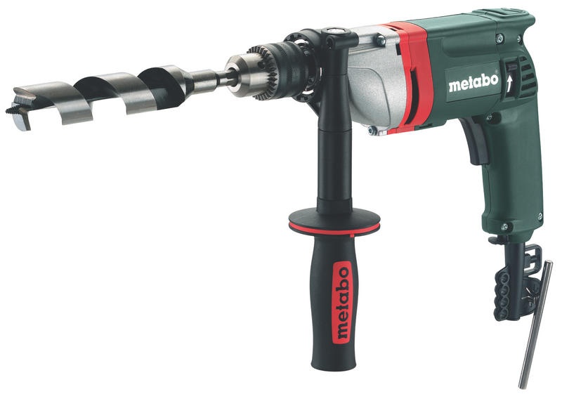 Metabo 1/2" Electric Drill, 6.7A, Pistol Grip, 0-650 No Load RPM, 120V