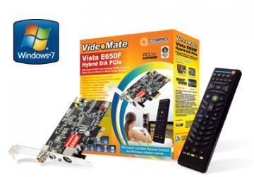 Compro VideoMate Vista E650F Hybrid DVB-T + analog TV/FM tuner