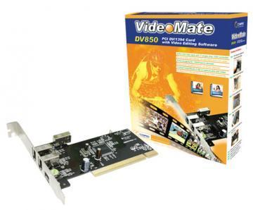 Compro VideoMate DV850 PCI DV/1394 card