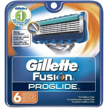 Gillette Fusion Blades, 6 cartridges
