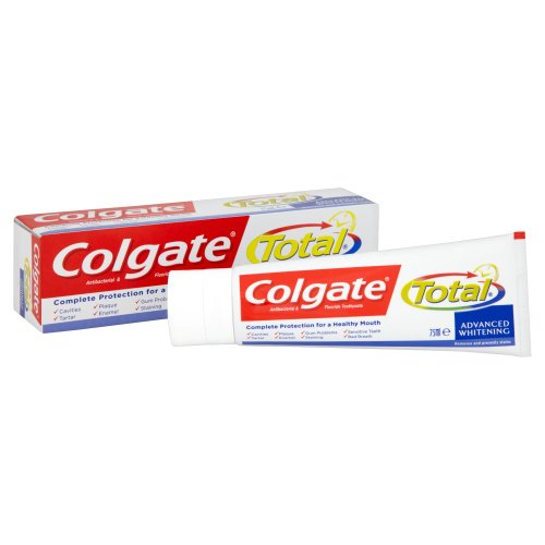 Colgate-Palmolive Total Whitening Antibacterial and Fluoride Toothpaste
