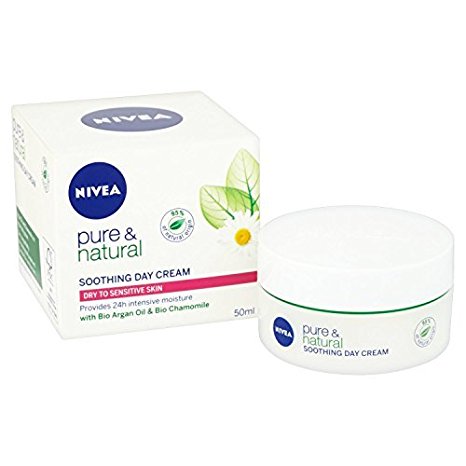 Nivea Visage Pure & Natural Soothing Day Cream, 50ml