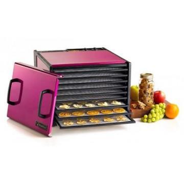 Excalibur D900RR 9-Tray Color 26-Hour Timer Radiant Cherry Dehydrator