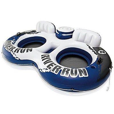 Intex River Run II Sport Lounge, 95”x 52” Inflatable Water Float