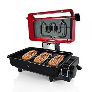 NutriChef PKFG14 Indoor and Outdoor Electric Grill Roaster