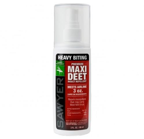 Sawyer Premium Maxi-DEET Insect Repellent, Pump Spray, 3 oz.