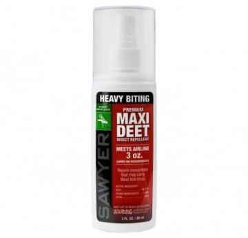 Sawyer Premium Maxi-DEET Insect Repellent, Pump Spray, 3 oz.