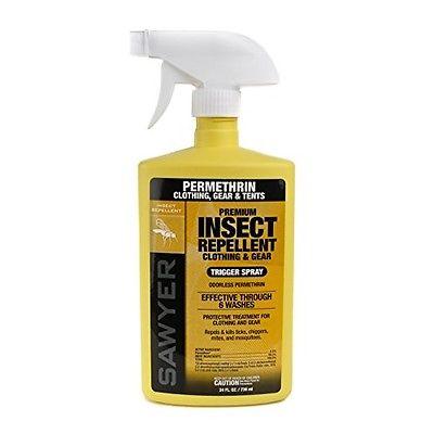 Sawyer Premium Permethrin Clothing Insect Repellent, Pump Spray, 24 oz.