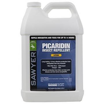 Sawyer Premium Insect Repellent, 20% Picaridin, Lotion Dispenser, 1 Gallon