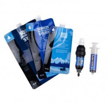 Sawyer PointOne Squeeze Water Filter System, Personal, 3 Pouches