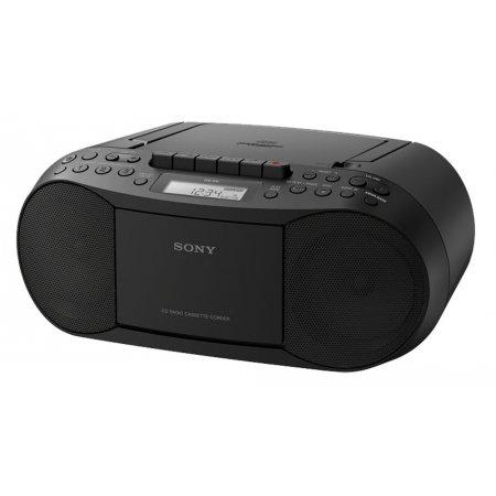 Sony CFDS70 CD/Cassette Boombox Home Audio Radio, Black
