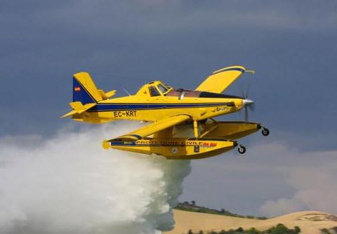 Air Tractor AT-802A single seat agricultural aircraft