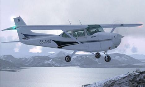 Cessna 172 Skyhawk light aircraft