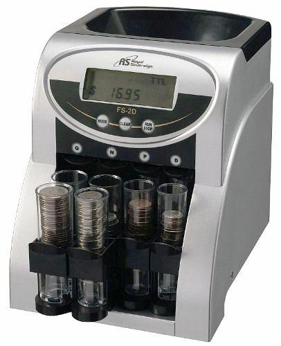 Royal Sovereign Electric 2 Row Coin Sorter, 312 coins/min
