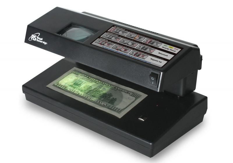 Royal Sovereign RCD-2000 4-Way Ultraviolet and Magnetic Counterfeit Detector