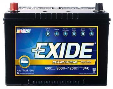 Exide 34X NASCAR Extreme Battery