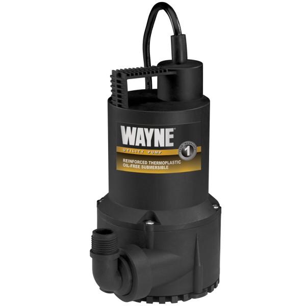 Wayne RUP160 1/6 HP Submersible Continuous Duty Utility Pump