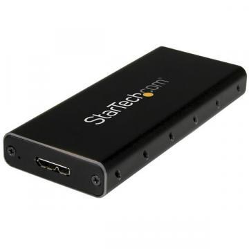 StarTech M.2 NGFF USB 3.1 SATA Enclosure with USB-C Cable