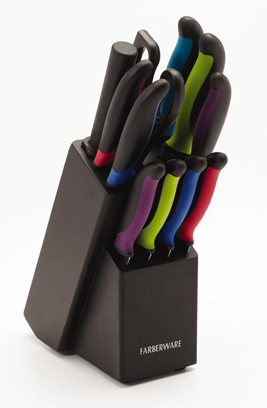 Farberware 12-piece Multicolor Cutlery Set