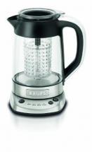 Krups FL700D51 Silver and Black Electric Kettle and Tea Infuser