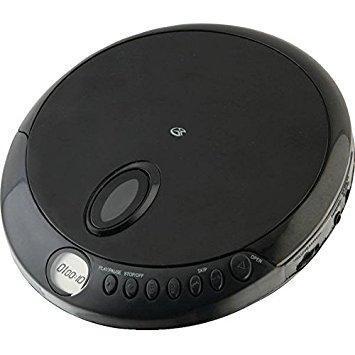 GPX PC301B Portable CD Player with Stereo Earbuds