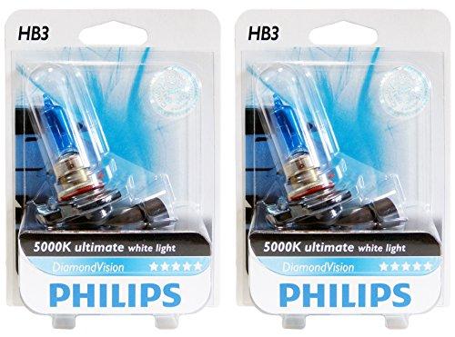 Philips Diamond Vision 9005 HB3 Halogen HID Bulbs (Pack of 2)