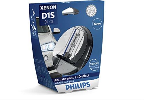 Philips WhiteVision Xenon Headlight Bulb D1S Gen2