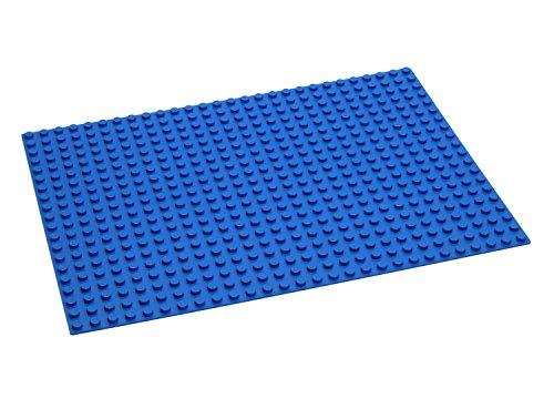 Hubelino 560 Base Plate for Building Blocks, Blue