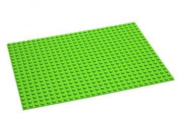 Hubelino 560 Base Plate for Building Blocks, Green