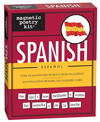 Magnetic Poetry Spanish Kit - Words for Refrigerator