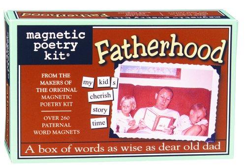 Magnetic Poetry Fatherhood Magnetic Poetry Kit