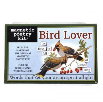 Magnetic Poetry Bird Lover Magnetic Poetry Kit