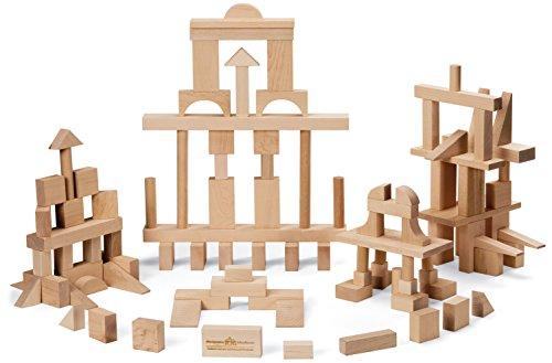 Maple Landmark Master Builder Block Set