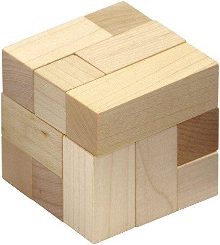 Maple Landmark Natural Soma Cube | ProductFrom.com
