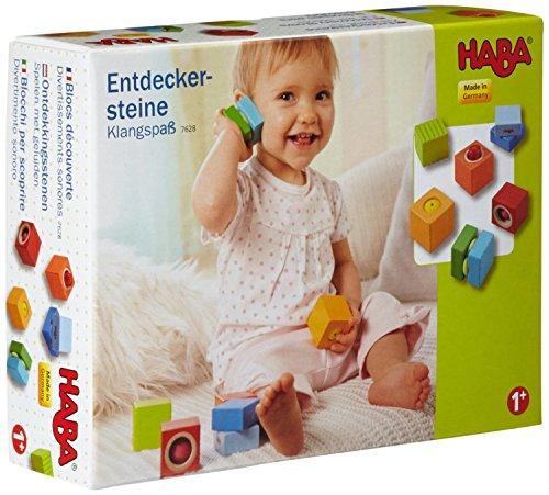 HABA Fun with Sounds Wooden Discovery Blocks with Acoustic Sounds