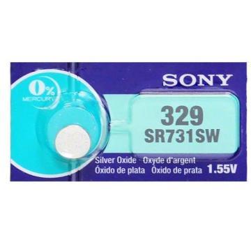 Sony 329 SR731SW 1.55V Silver Oxide Watch Battery