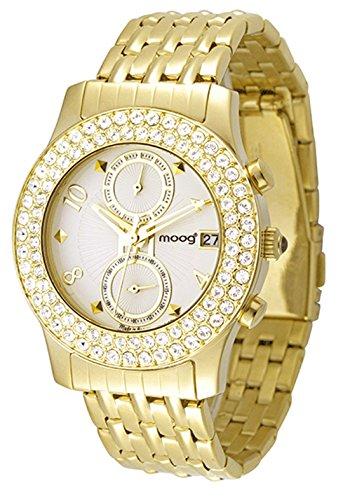 Moog Paris Heritage Women's Chronograph Watch with white dial