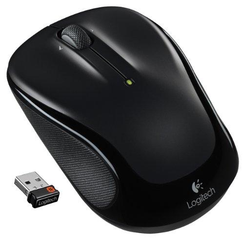 Logitech M325 Wireless Mouse for Web Scrolling Black
