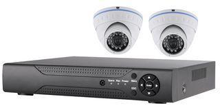 Defender Security 4 Channel DVR CCTV System 2 Bullet Cameras