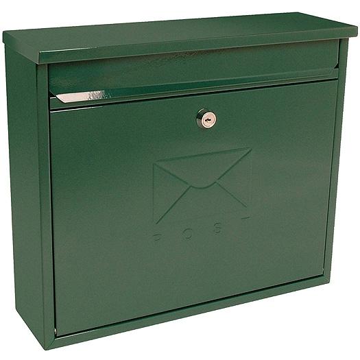 Sterling Security Elegance Post Box Green Powder Coated