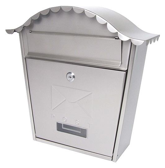 Sterling Security Classic Post Box White Powder Coated