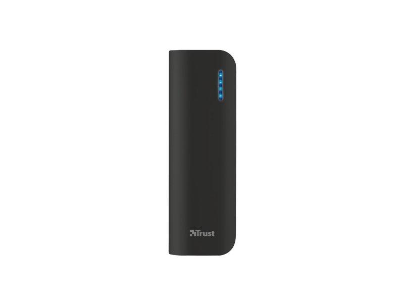 Trust Primo Power Bank 2200 Portable Charger - Black