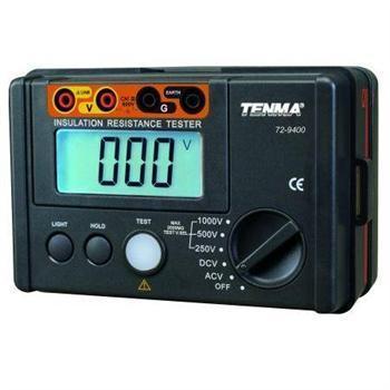 Tenma 1KV Insulation Resistance Tester with Alarm Buzzer