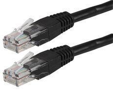 Pro Signal 3m Black Cat 5e Patch Cable