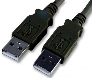 Pro Signal 2m Black A Plug to A Plug USB 2.0 Cable