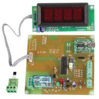 Cebek USB Thermostat/Thermometer, 4X 0.5" LEDS Module
