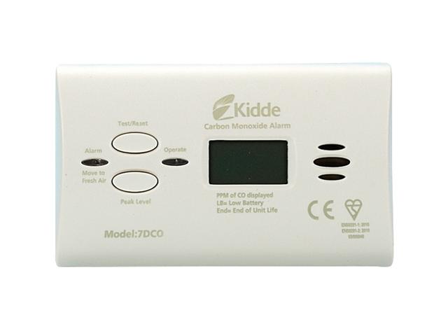 Kidde Carbon Monoxide Alarm with Digital Display, Battery Operated