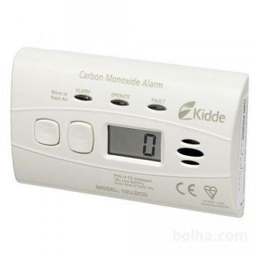 Kidde 10-Year Carbon Monoxide Alarm with Digital Display, Battery Operated